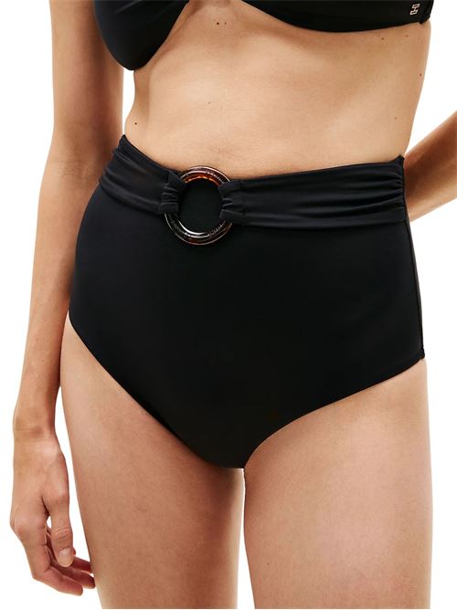 Slip bikini a vita alta Tommy Hilfiger | UW0UW06513BEH